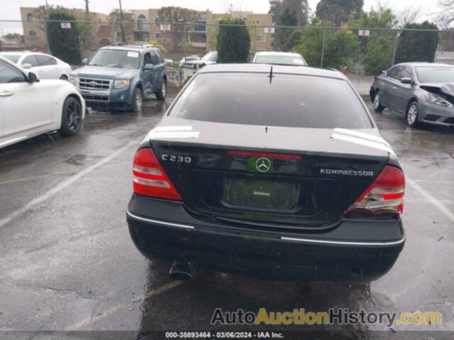 MERCEDES-BENZ C 230 KOMPRESSOR SPORT, WDBRF40J65F681306