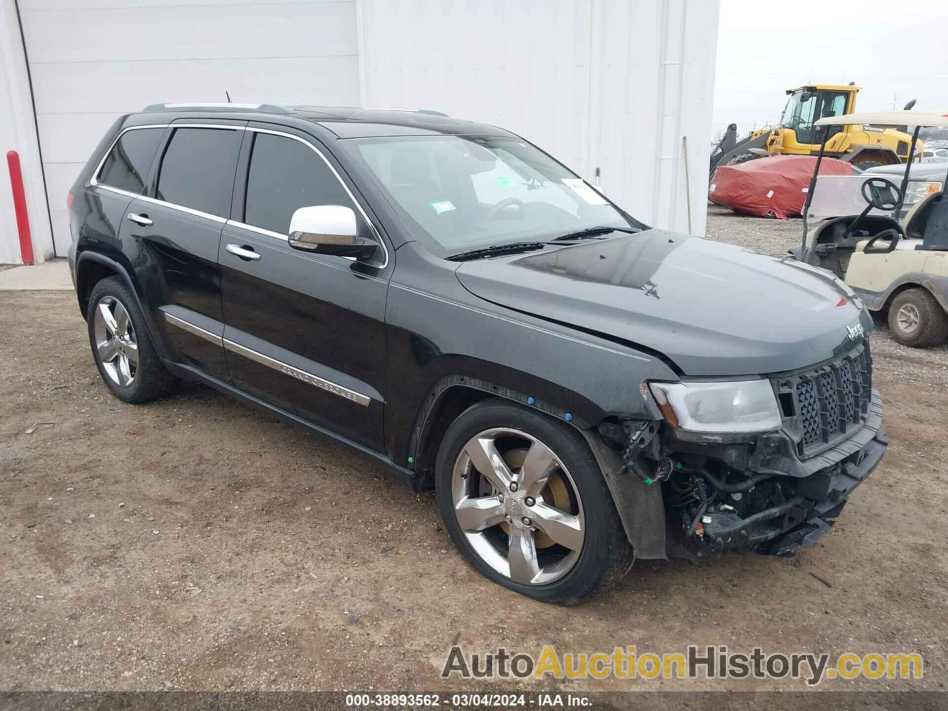 JEEP GRAND CHEROKEE OVERLAND, 1J4RR6GT5BC551682