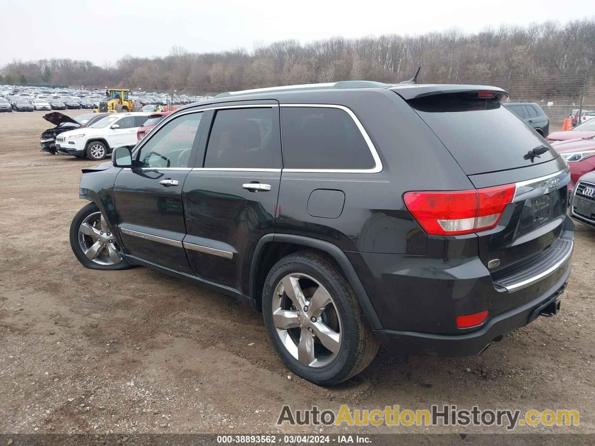 JEEP GRAND CHEROKEE OVERLAND, 1J4RR6GT5BC551682