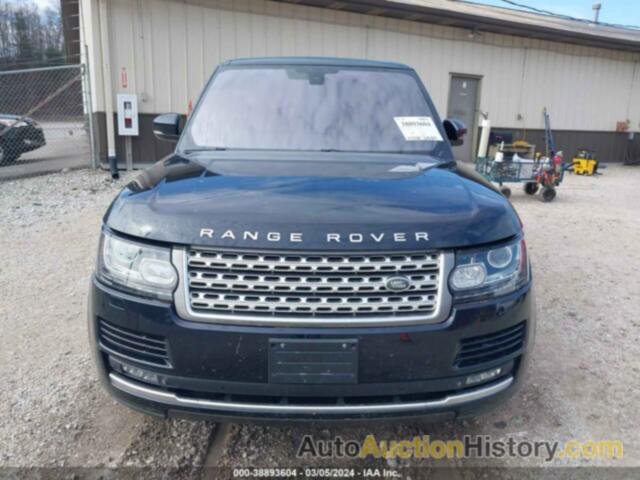 LAND ROVER RANGE ROVER 3.0L V6 SUPERCHARGED HSE, SALGS2VF4FA237944