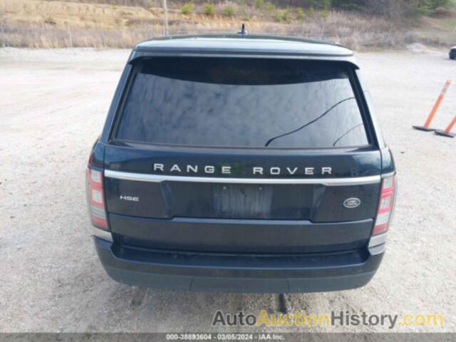 LAND ROVER RANGE ROVER 3.0L V6 SUPERCHARGED HSE, SALGS2VF4FA237944