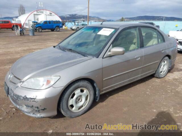 HONDA CIVIC HYBRID, JHMES96665S012146