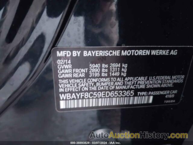 BMW ALPINA B7 XDRIVE, WBAYF8C59ED653365