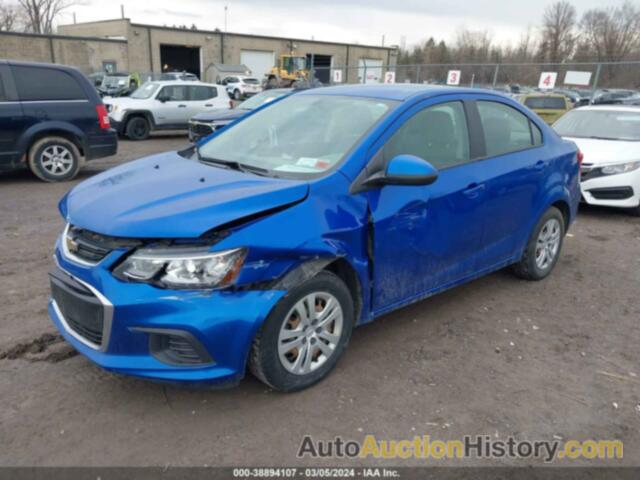 CHEVROLET SONIC FWD  LS, 1G1JB5SB8L4122055