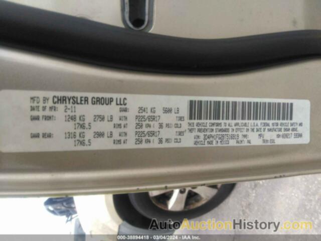 DODGE JOURNEY MAINSTREET, 3D4PH1FG2BT516919