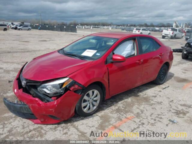 TOYOTA COROLLA LE, 2T1BURHE5GC620201