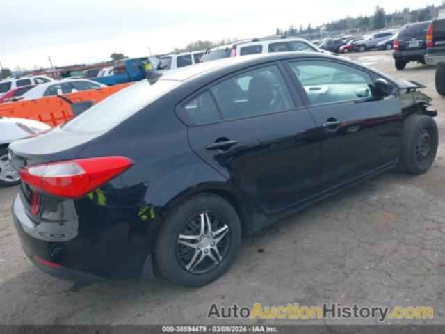 KIA FORTE LX, KNAFK4A63E5075491