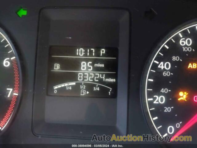 VOLKSWAGEN JETTA 2.0L S, 3VW2K7AJ3EM436569