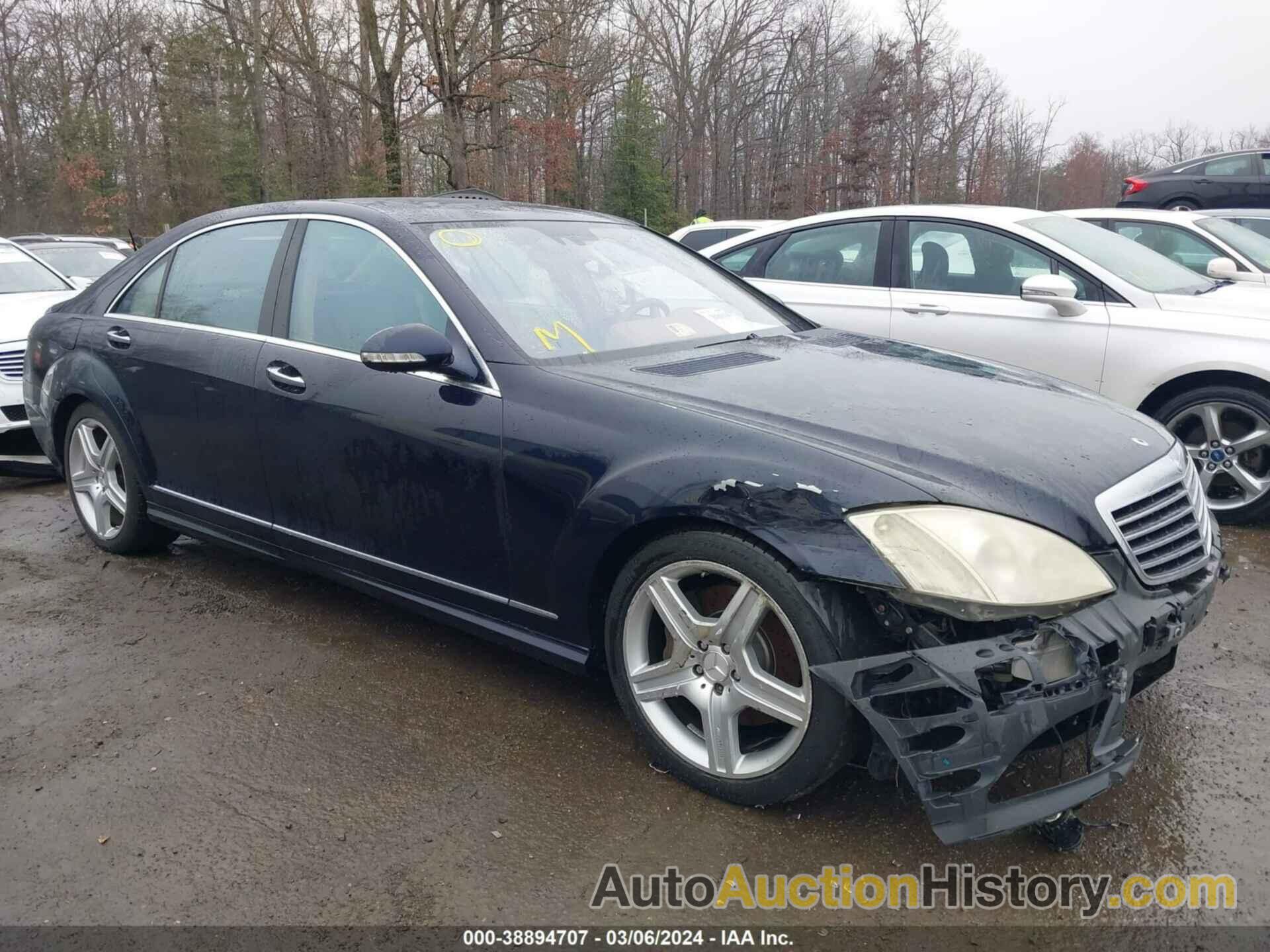 MERCEDES-BENZ S 550 4MATIC, WDDNG86X18A180329