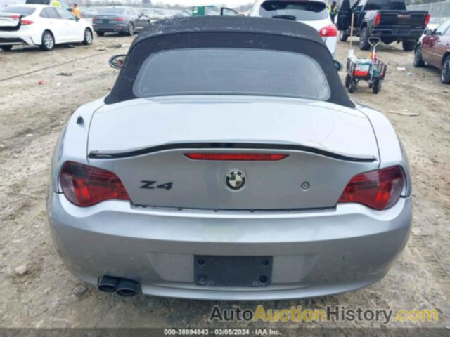 BMW Z4 3.0I, 4USBU33516LW58398