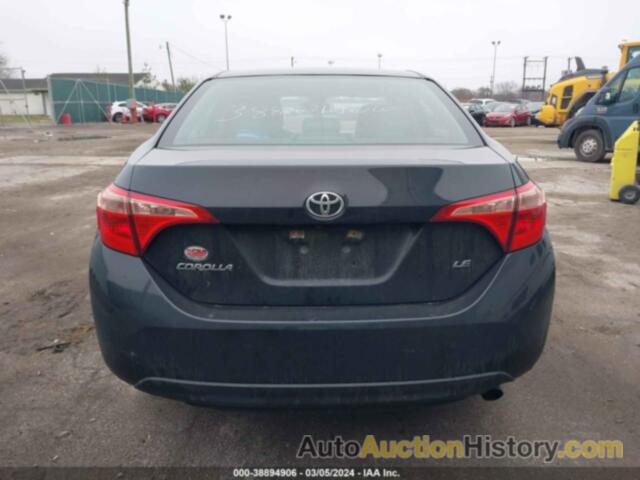 TOYOTA COROLLA LE, 5YFBURHE7JP763805