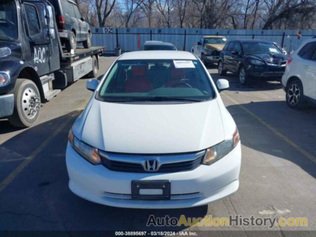 HONDA CIVIC NATURAL GAS, 19XFB5F52CE004017