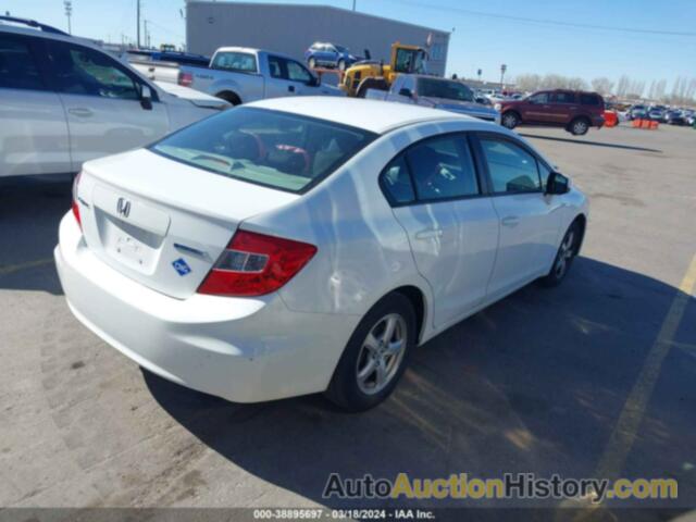 HONDA CIVIC NATURAL GAS, 19XFB5F52CE004017