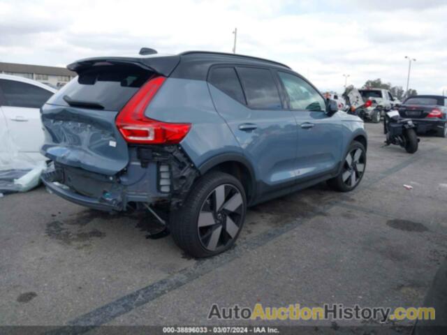 VOLVO XC40 RECHARGE PURE ELECTRIC TWIN ULTIMATE, YV4ED3UM0P2087127
