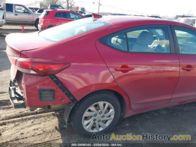 HYUNDAI ELANTRA SE, KMHD74LF1HU073690