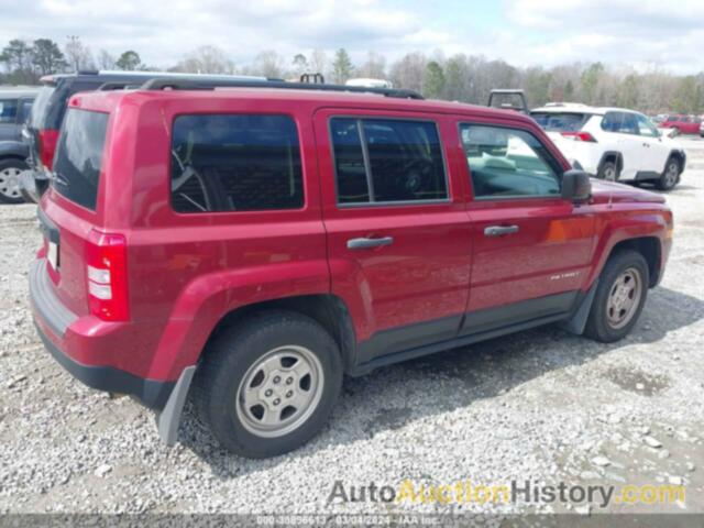 JEEP PATRIOT SPORT, 1C4NJPBB4GD548225