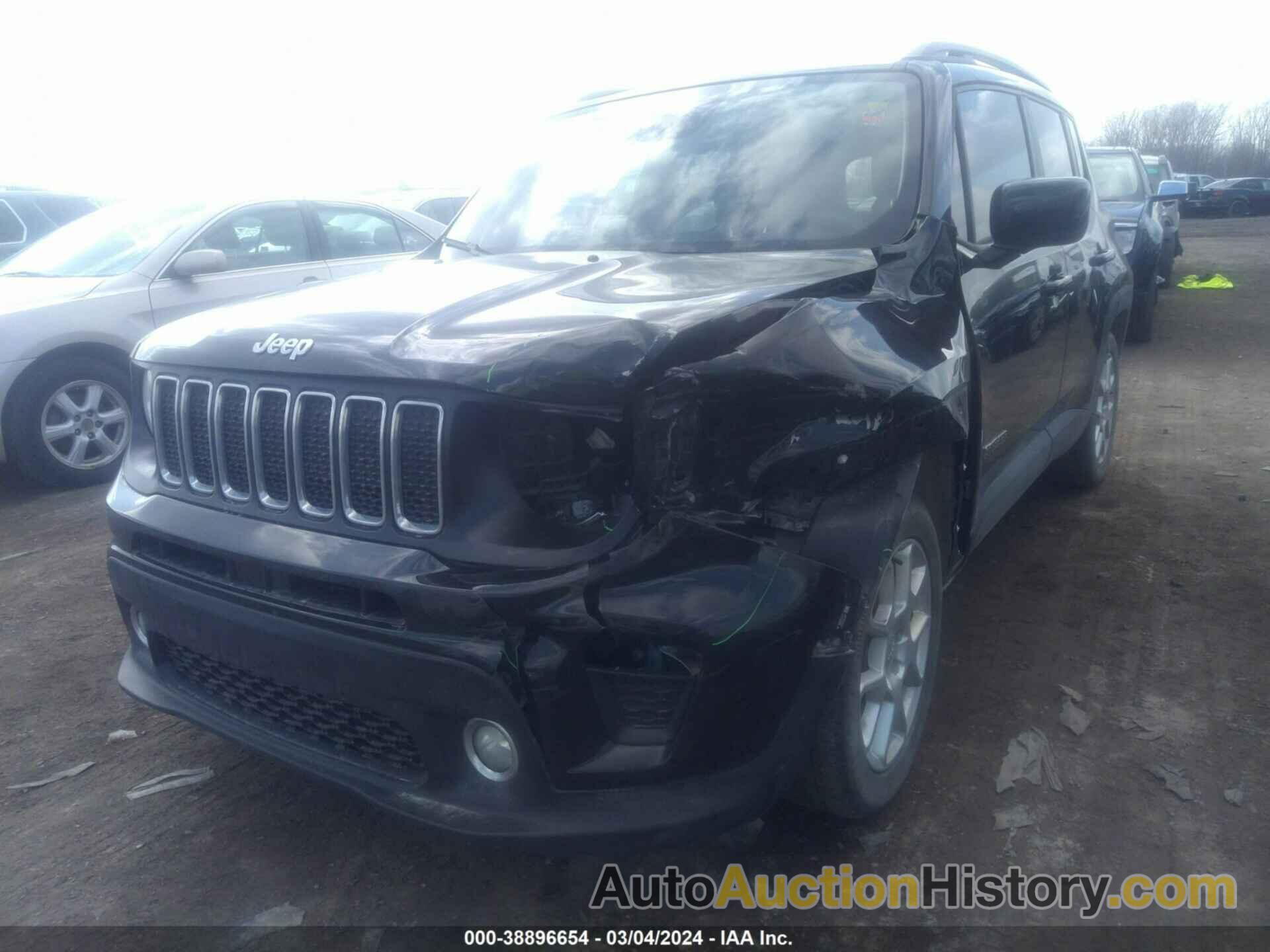 JEEP RENEGADE LATITUDE FWD, ZACNJABB9LPL88137