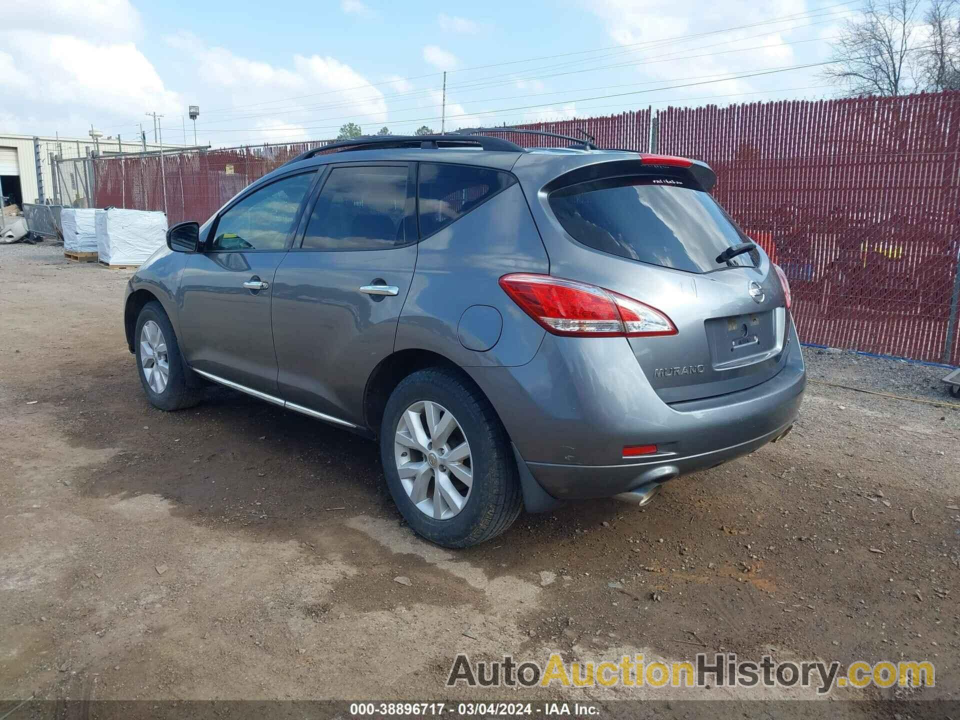 NISSAN MURANO SL, JN8AZ1MU7EW413247