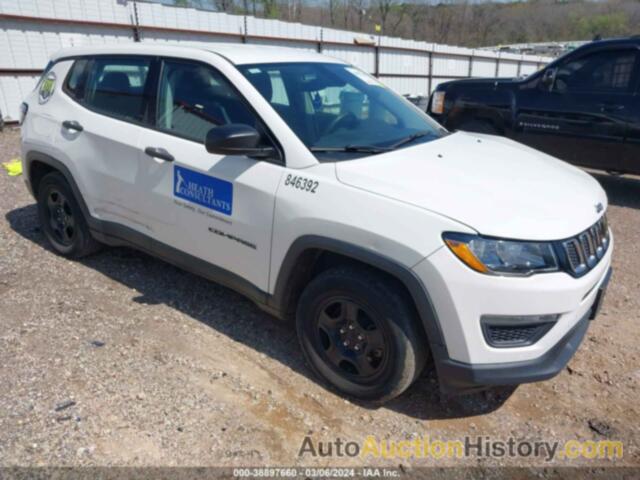 JEEP COMPASS SPORT FWD, 3C4NJCAB0JT263355