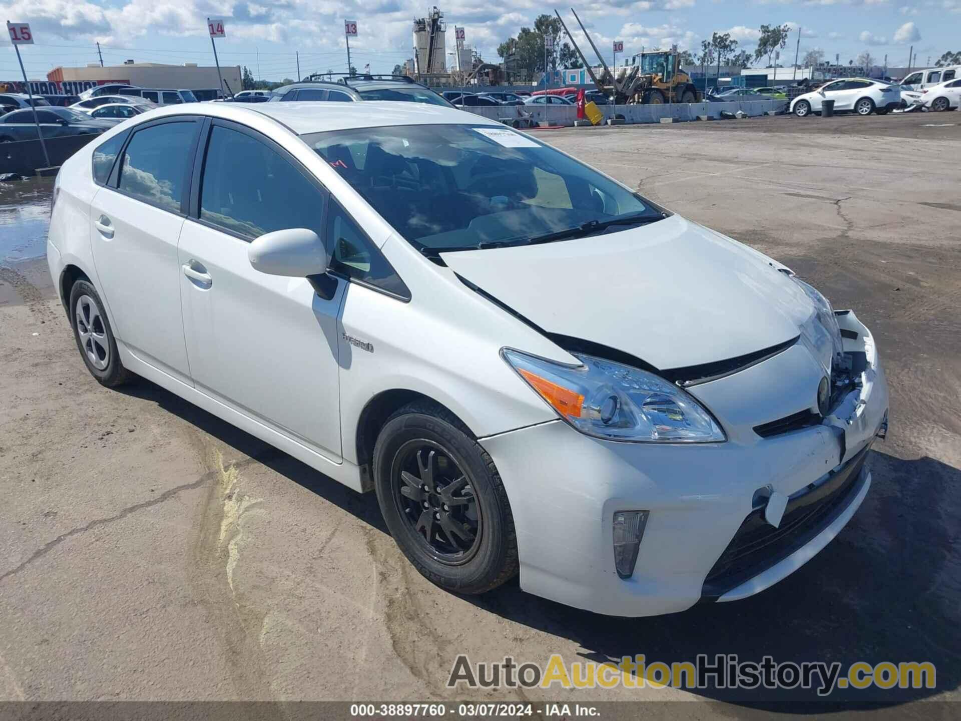 TOYOTA PRIUS, JTDKN3DU4C1510178