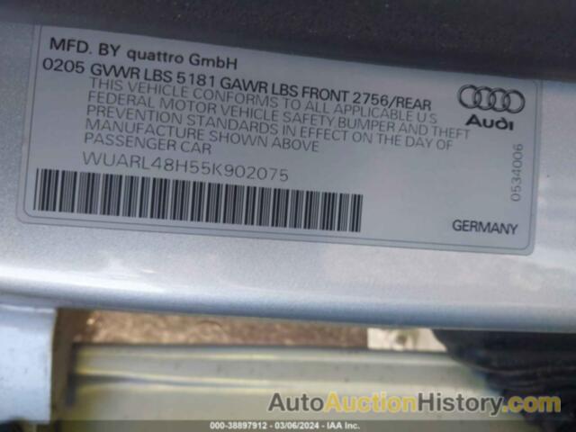 AUDI S4, WUARL48H55K902075