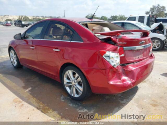 CHEVROLET CRUZE LTZ, 1G1PH5S94B7297342