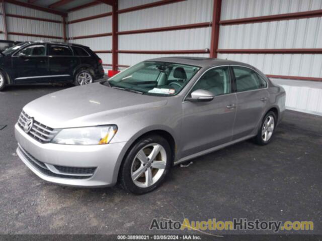 VOLKSWAGEN PASSAT 2.5L SE, 1VWBP7A39CC085085