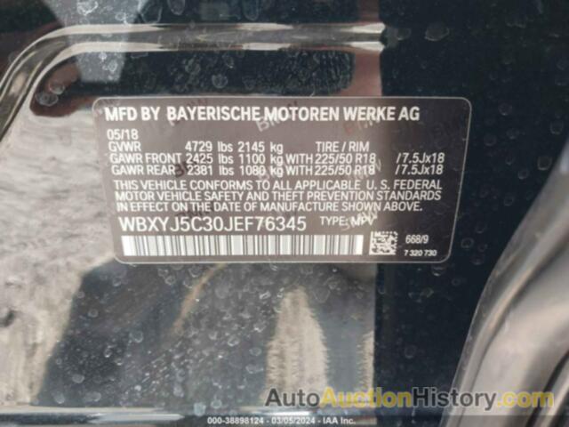 BMW X2 XDRIVE28I, WBXYJ5C30JEF76345