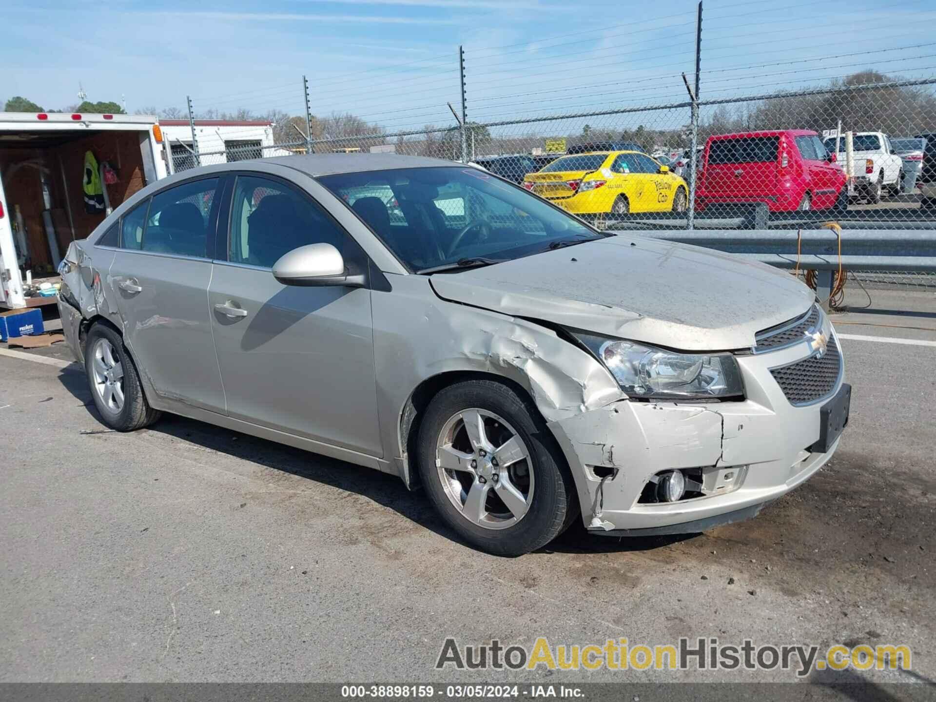 CHEVROLET CRUZE LT, 1G1PF5S98B7253009