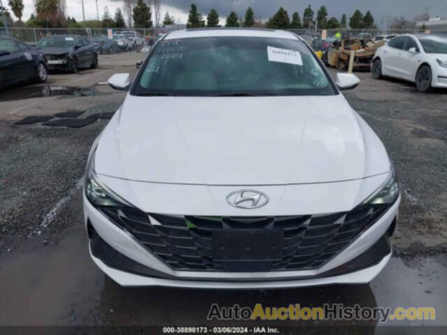 HYUNDAI ELANTRA HYBRID LIMITED, KMHLN4AJ7PU075077