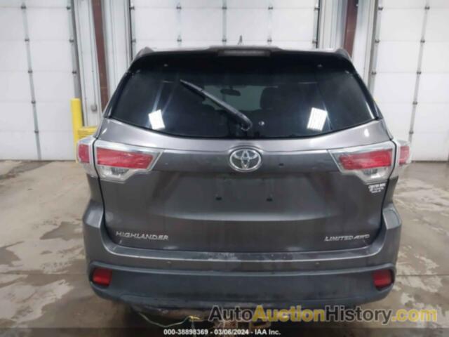 TOYOTA HIGHLANDER LIMITED/LTD PLATNUM, 5TDDKRFH1ES005905