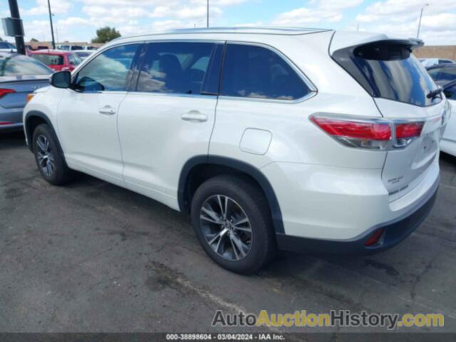 TOYOTA HIGHLANDER XLE V6, 5TDKKRFH0GS503331