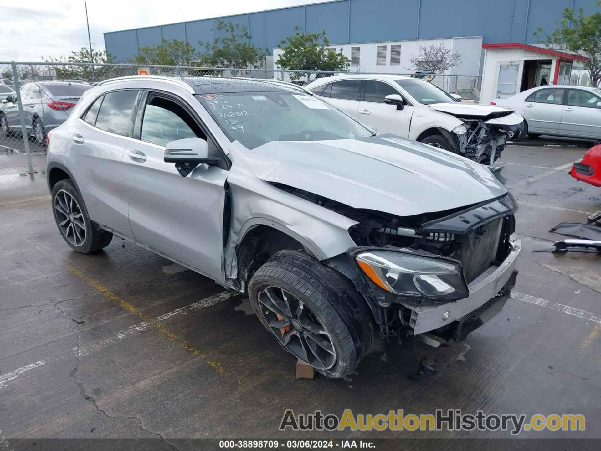 MERCEDES-BENZ GLA 250 4MATIC, WDCTG4GBXHJ295387