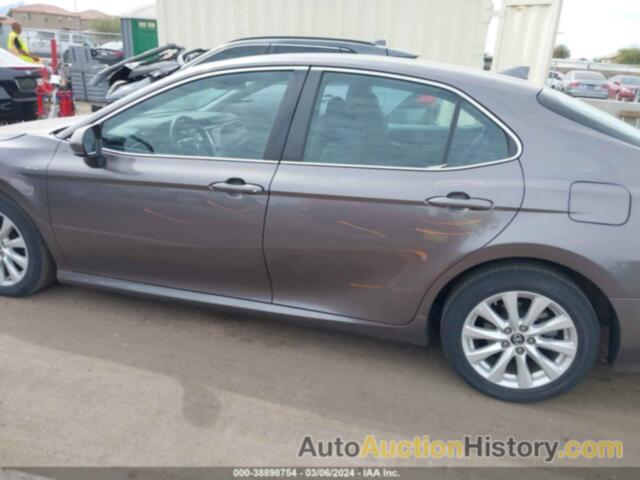 TOYOTA CAMRY LE, 4T1B11HK1KU204749