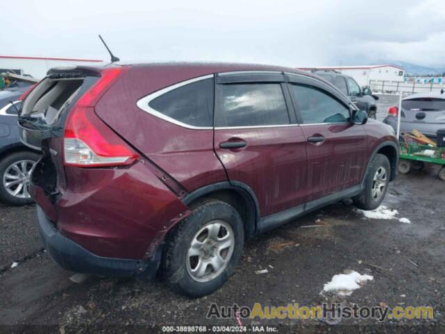 HONDA CR-V LX, 5J6RM4H35DL024780