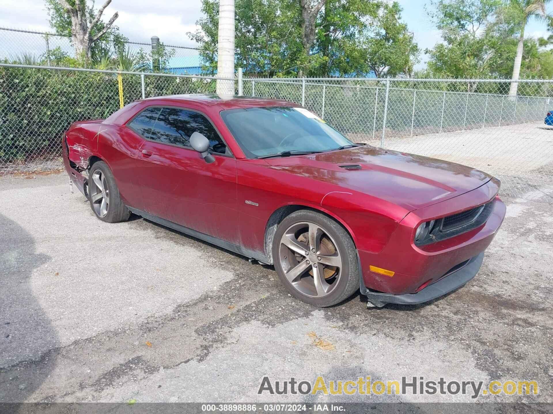 DODGE CHALLENGER SXT 100TH ANNIVERSARY APPEARANCE GROUP, 2C3CDYAG3EH218047