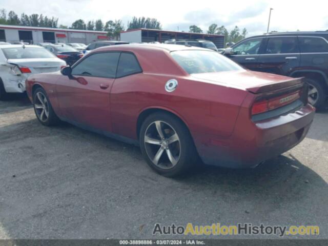 DODGE CHALLENGER SXT 100TH ANNIVERSARY APPEARANCE GROUP, 2C3CDYAG3EH218047