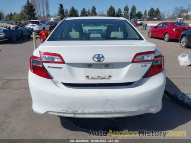 TOYOTA CAMRY LE, 4T4BF1FK6ER362258