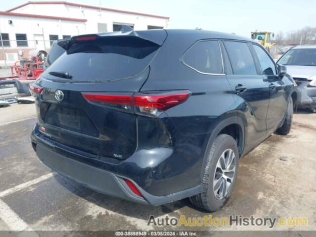 TOYOTA HIGHLANDER XLE, 5TDKDRAH8PS026584