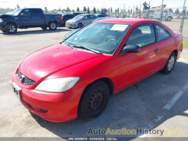 HONDA CIVIC VP, 1HGEM22395L019330