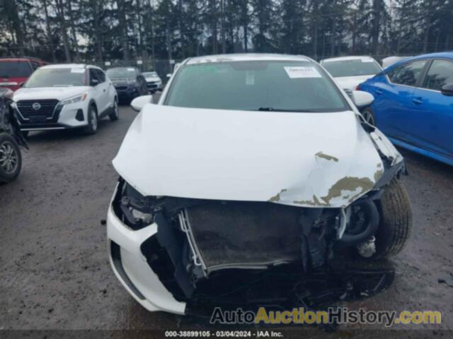 HYUNDAI ELANTRA SEL, 5NPD84LF7JH259087