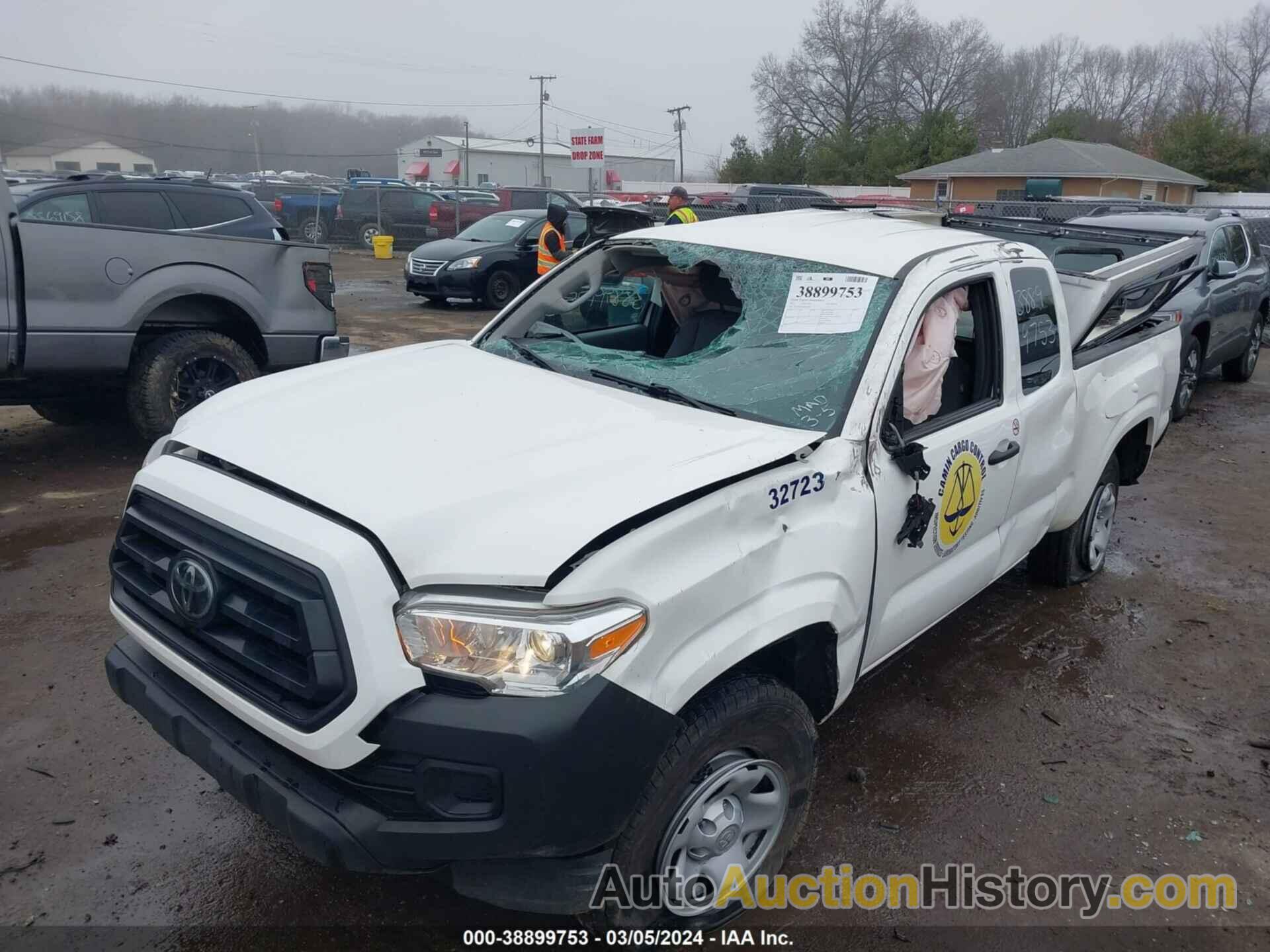 TOYOTA TACOMA SR, 3TYSX5EN0MT009911