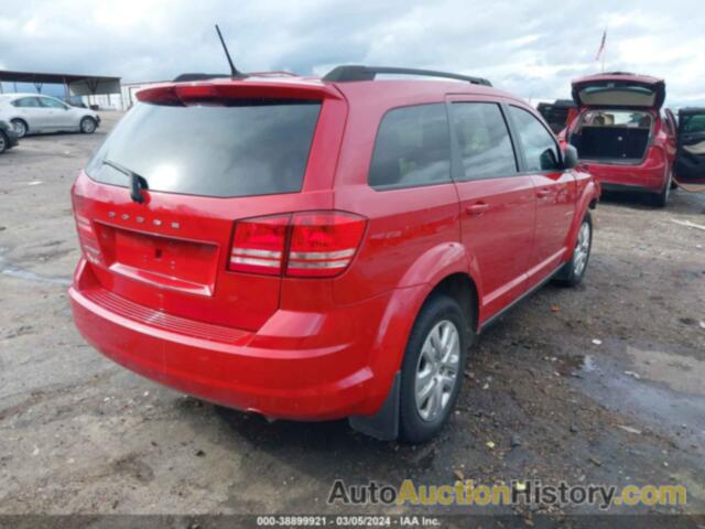 DODGE JOURNEY SE, 3C4PDCAB1JC183272