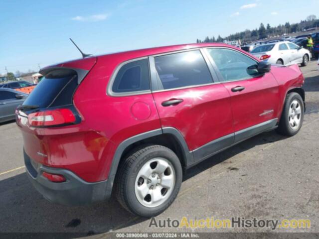 JEEP CHEROKEE SPORT, 1C4PJLAB9GW371307