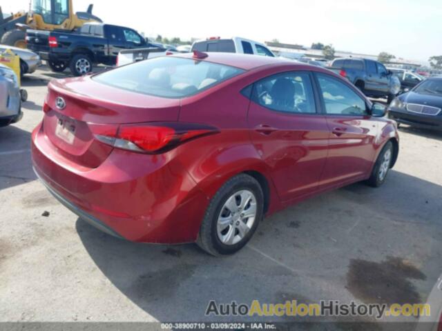 HYUNDAI ELANTRA SE, 5NPDH4AEXGH666615