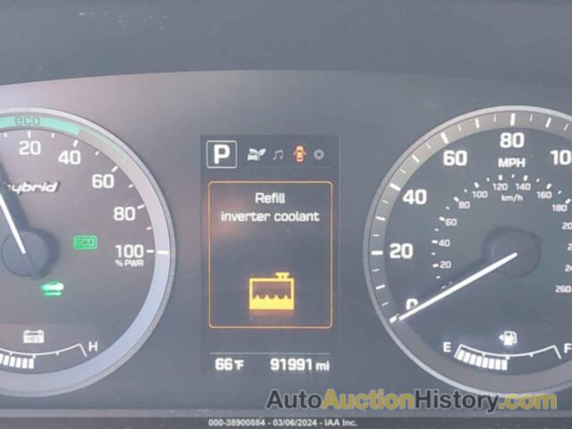 HYUNDAI SONATA HYBRID/SE, KMHE24L15HA046713