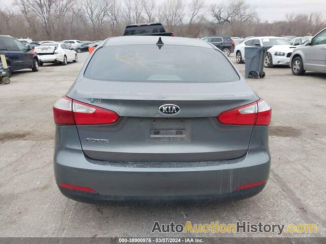 KIA FORTE LX, KNAFX4A6XG5548761