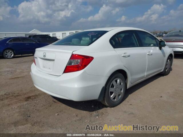 HONDA CIVIC LX, 2HGFB2F51CH569492