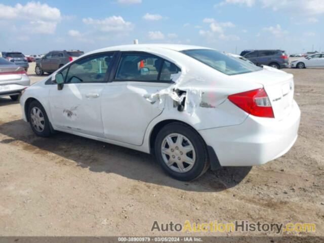 HONDA CIVIC LX, 2HGFB2F51CH569492