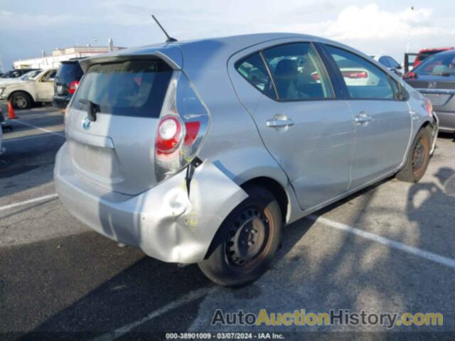 TOYOTA PRIUS C ONE, JTDKDTB31E1064815